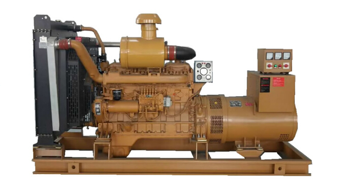 华龙上柴250kw大型柴油二手发电机组