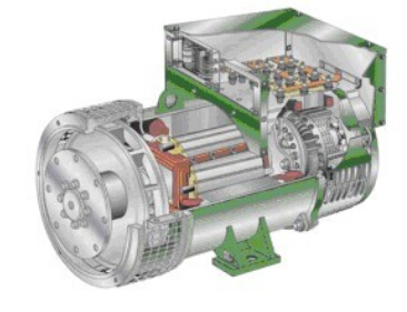 华龙发电机内部结构图
